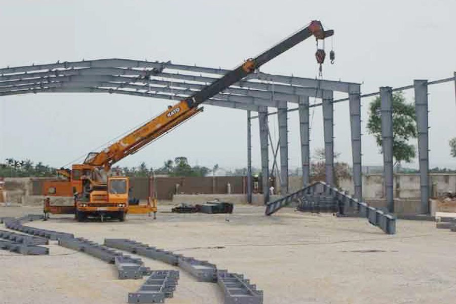 Đơn giá xây dựng nhà xưởng khung thép