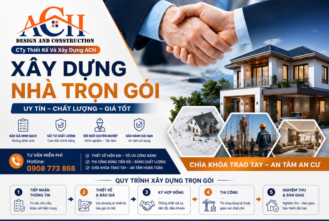 ĐƠN GIÁ XÂY DỰNG NHÀ TRỌN GÓI